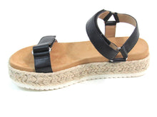 Sun + Stone Oliviah Rylaan Platform Sandal (Women's) - Black - 6 M;  EU 36