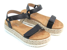 Sun + Stone Oliviah Rylaan Platform Sandal (Women's) - Black - 6 M;  EU 36