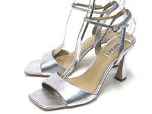 Badgley Mischka Cady Ankle Strap Sandal (Women's) - Silver - Sz 8.5 M
