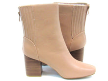 Journee Collection Maize Block Heel Ankle Boot (Women's) - Nude - Sz 10 M