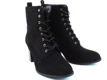 Journee Collection Baylor Block Heel Ankle Boot (Women's) - Black - Sz 11 M