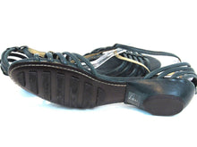 Frye Naomi Strappy Leather Sandal - Green - Sz 10 M