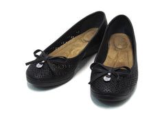 Giani Bernini Odeysa Perforated  Ballet Flat (Women's) - Black - Sz 6.5 M