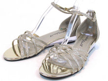 Easy Street Tarrah Wedge Dress Sandal (Women's) - Gold - Sz 9 W