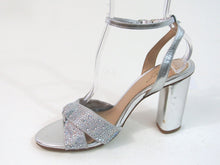 Badgley Mischka Nicoline Heeled Dress Sandal (Women's) - Silver - 9 M; 40 EU
