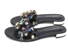 BCBGeneration Derla Embellished Slide Sandal (Women's) - Black - Sz 6.5 M