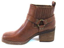 B.O.C. Lowri Slip-On Moto Boot (Women's) - Brown - Sz 8.5 M