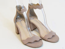 INC Hadwin Scallop Block Heel Sandal (Women's) - Pink Bloom - 6 M