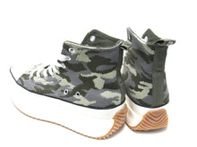 Madden Girl Winnona Flatform Sneaker (Women's) - Green Camo - Sz 7.5 M