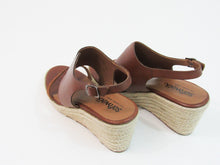 SoftWalk Hudson Espadrille Wedge Sandal (Women's) - Toffee - 9 1/2 M