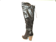 Journee Collection Spritz Wide Calf Over The Knee Boot (Women's) - Brown Sz 11
