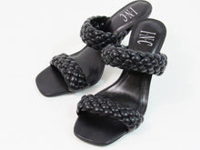 INC Lyra Braided Sandal (Women's) - Black - 7.5;  EU 38