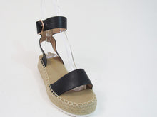 Olivia Miller Almond Beach Espadrille Sandal (Women's) - Black - 8 M