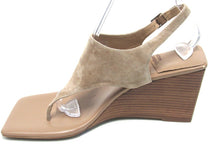 Jeffrey Campbell Midsummer T-Strap Wedge Sandal (Women's) - Natural - Sz 10 M