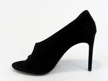 Vince Camuto Rallien Peep Toe Suede Pump - Black - 8.5 M; 39 EU