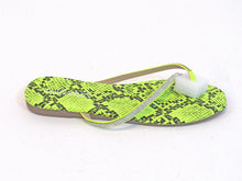 Olivia Miller Comfort Legendary Flip-flops (Women's) - Yellow - Sz 6 M
