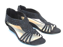 Charter Club Ginifur Wedge Sandal (Women's) - Black - Sz 8 M