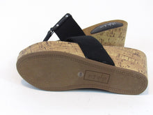 Style & Co Piperr Thong Wedge Sandal (Women's) - Black - Sz 6.5 M
