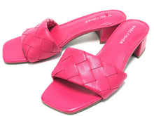 Marc Fisher Olsen Lattice Weave Dress Sandal (Women's) - Pink - Sz 6 M