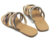 Thalia Sodi Nari Flat Slide Sandal (Women's) - Metallic Multi - Sz 7 M