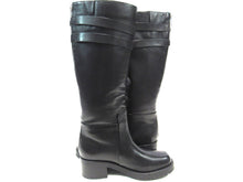 Marc Fisher Dariya Knee-high Leather Riding Boot (Women's) - Black - Sz 8 M