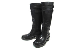 Marc Fisher Dariya Knee-high Leather Riding Boot (Women's) - Black - Sz 8 M