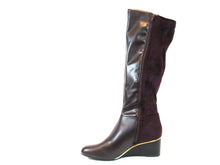 Alfani Beverly Knee-High Wedge Boot (Women's) - Wine - Sz 10 M