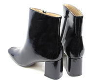 Journee Collection Haylinn Faux Patent Ankle Boot (Women's) - Black - Sz 9.5 M