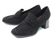 Journee Collection Malleah Block Heel Loafer (Women's) - Black - Sz 10 M