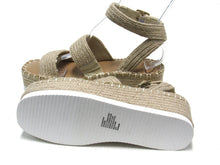 Wild Pair Showstopr Espadrille Platform Wedge Sandal (Women's) - Beige - Sz 10 M