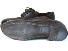 Barneys New York Silk Leather Oxford Derby Shoe (Men's) - Brown - Sz 10.5 M