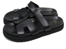 GC Shoes Azalea Slip-On Flat Sandal (Women's) - Black - Sz 9.5 M