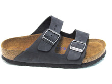 Birkenstock Arizona Big Buckle Slip-On Sandal (Women's) - Black - Sz 6 M