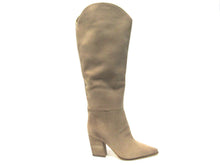 Steve Madden Croft Nubuck Western Pointed Toe Boots (Women's) - Natural - Sz 6 M