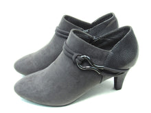 Karen Scott Melanni Faux Suede Dress Ankle Boot (Women's) - Grey - Sz 11 M