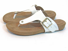 Giani Bernini Rivver Memory Foam Sandals (Women's) - White - Sz 8.5 M