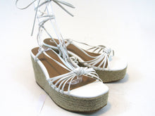 Journee Catalinn Espadrille Platform Wedge (Women's) - White - Sz 11 M
