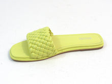 Michael Kors Amelia Slide Sandal (Women's) - Limelight - 7.5 M;  EU 37.5