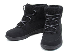 JBU Freeze Shearling Style Ankle Boot (Women's) - Black - Sz 8.5 M