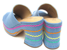 Wild Pair Rosaly Slip-On Platform Mule (Women's) - Blue - Sz 7 M