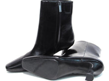 Anne Klein Pablo Square Toe Ankle Boot (Women's) - Black - Sz 10.5 M