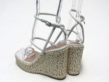 Steve Madden Unify Ankle-Strap Wedge Sandal (Women's) - White - Sz 5.5 M