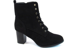Journee Collection Baylor Block Heel Ankle Boot (Women's) - Black - Sz 11 M