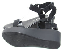 Anne Klein Phi Ankle-Strap Platform Wedge (Women's) - Black - Sz 9.5 M