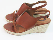 SoftWalk Hudson Espadrille Wedge Sandal (Women's) - Toffee - 9 1/2 M