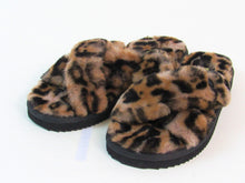 Micael Kors Lala Faux Fur Slipper (Women's) - Leopard Print - 8 M