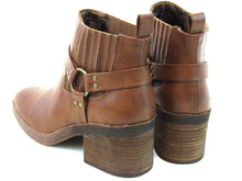 B.O.C. Lowri Slip-On Moto Boot (Women's) - Brown - Sz 8.5 M