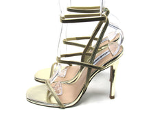 Steve Madden Nectur Strappy Heeled Sandal (Women's) - Gold - Sz 7 M