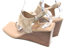 Jeffrey Campbell Midsummer T-Strap Wedge Sandal (Women's) - Natural - Sz 10 M