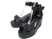 On 34th Nihari Ankle-Strap Platform Wedge (Women's) - Black - Sz 8.5 M